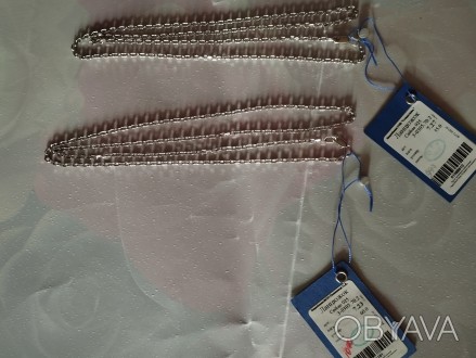Продам нові срібні ланцюжки якорне плетіння, вкрите родієм 
55см;60см. . фото 1