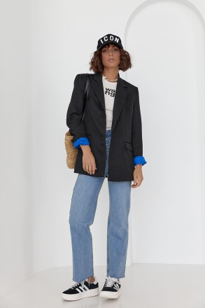 Этот стильный женский пиджак станет альтернативой легким курткам и кардиганам в . . фото 6