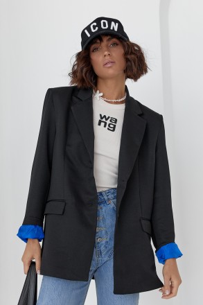 Этот стильный женский пиджак станет альтернативой легким курткам и кардиганам в . . фото 2