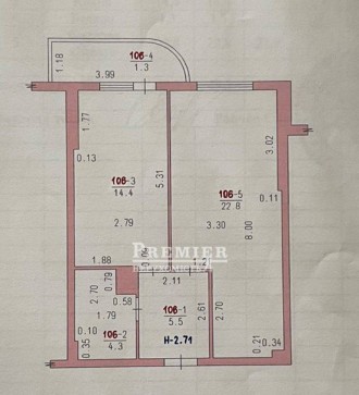 Продам 1-кімнатну квартиру з ремонтом в ЖК Райдужний. Квартира світла та тепла. . Киевский. фото 2