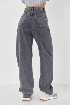 Джинсовые брюки с высокой посадкой – базовая вещь в повседневном гардеробе.
 Кла. . фото 3