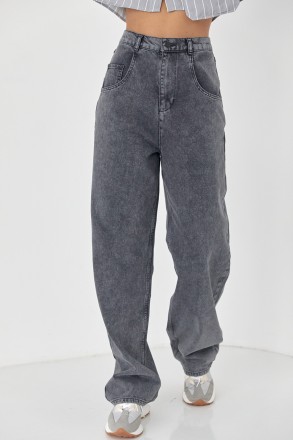 Джинсовые брюки с высокой посадкой – базовая вещь в повседневном гардеробе.
 Кла. . фото 8