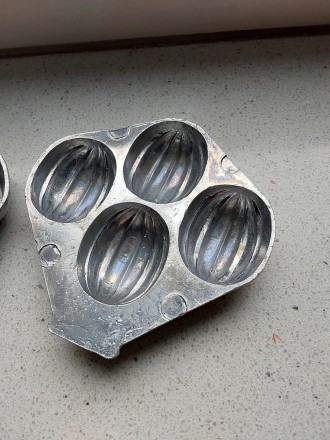 Винтажные формы для выпечки домашнего печенья Орехи в духовке. Пересылка предмет. . фото 5