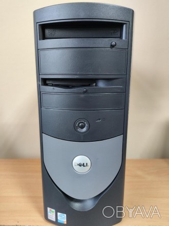Системний блок б/в Dell OptiPlex GX280 MT Pentium 4 520J 2.8GHz/ 1 Гб ОЗУ DDR2/H. . фото 1