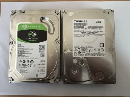 Жорсткий диск, вінчестер, б.у HDD SATA3 3.5 2 TB (Seagate)
Стан на фото
Ціна за . . фото 2