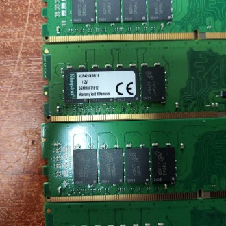 Оперативна пам'ять Kingston 16GB DDR4 KCP421ND8/16 DDR4-2133 2RX8 1.2V 288-pin 8. . фото 4