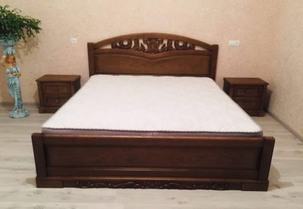 Пропонуємо двоспальне ліжко Артеміда з каретною стяжкою у сучасному класичному с. . фото 7
