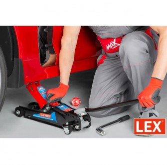Домкрат гідравлічний підкатний LEX 2.5 т призначений для підйому автомобілів та . . фото 8