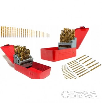 Титановые сверла 29 шт Kraft Dele KD10344