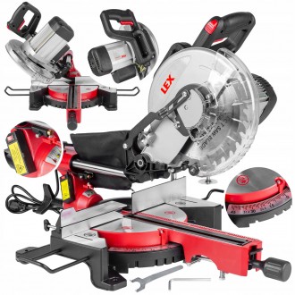Торцовочная пила по дереву LEX LXCM-305i. Луцк. фото 1