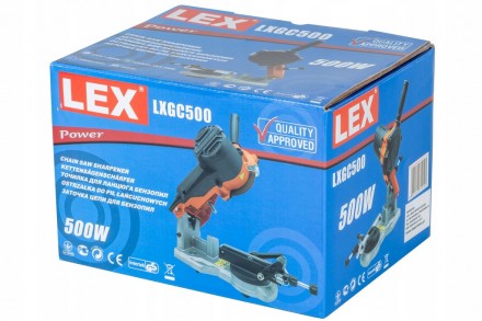 Электрическая заточка цепи LXGC500 от LEX – бренд, проверенный и оцененный. . фото 7