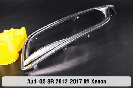 Хромована декоративна маска Audi Q5 8R Xenon (2012-2017) I покоління рестайлінг . . фото 6
