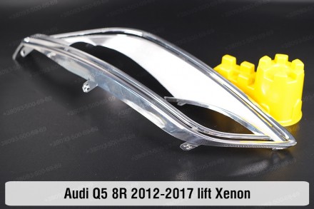 Хромована декоративна маска Audi Q5 8R Xenon (2012-2017) I покоління рестайлінг . . фото 7