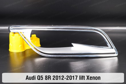 Хромована декоративна маска Audi Q5 8R Xenon (2012-2017) I покоління рестайлінг . . фото 2