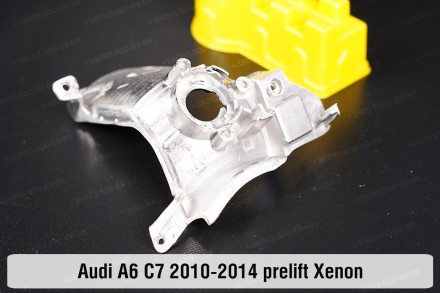 Хромований відбивач поворотника Audi A6 C7 Xenon (2010-2014) IV покоління дорест. . фото 4