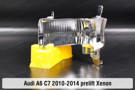 Хромований відбивач поворотника Audi A6 C7 Xenon (2010-2014) IV покоління дорест. . фото 2