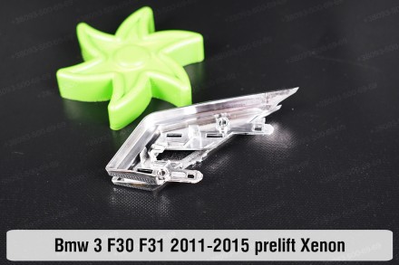 Хромований покажчик повороту BMW 3 F30 F31 Xenon (2011-2015) VI покоління дорест. . фото 3