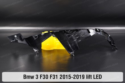 Декоративна маска нижня BMW 3 F30 F31 LED (2015-2019) VI покоління рестайлінг лі. . фото 3