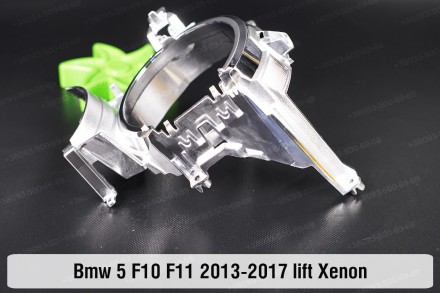 Декоративна маска лінзи велика зовнішня BMW 5 F10 F11 Xenon (2013-2017) VI покол. . фото 7