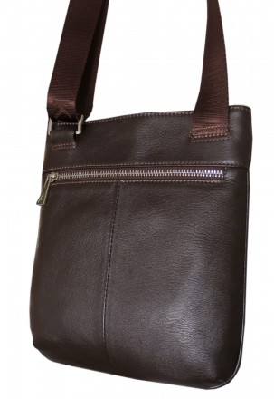 Фирменная сумка Katana модель 89106 выполнена из натуральной кожи. Цвет темно-ко. . фото 4