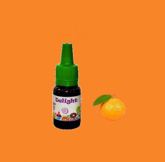 Гелевий харчовий барвник апельсиновий 10ml Delight. Зі смаком апельсину. Вінниця. фото 1 Гелевий харчовий барвник апельсиновий 10ml Delight. Зі смаком апельсину. Вінниця. фото 1