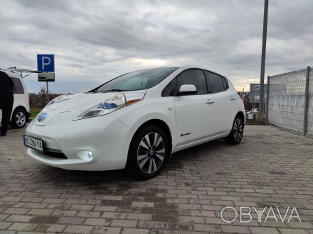 Nissan Leaf 24 kWh (107 к.с.) 2014 року. Пробіг 84тис. Середній запас ходу 120км. . фото 1