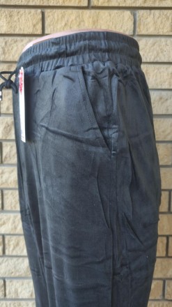 Велюровые штаны женские высокого качества больших и очень больших размеров FYV. . . фото 7