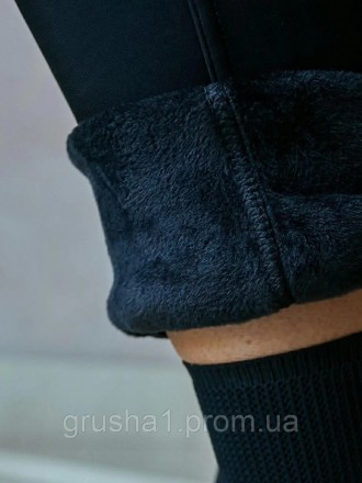 Батальные зимние штаны женские на меху, больших и очень больших размеров FYV. Тк. . фото 7