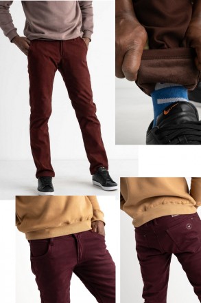 Джинсы, брюки мужские зимние на флисе стрейчевые, WARXDAR, Турция. Состав 97% ко. . фото 2