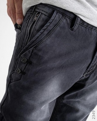 Джинсы, брюки мужские зимние на флисе коттоновые плотные, WARXDAR, Турция. Соста. . фото 5