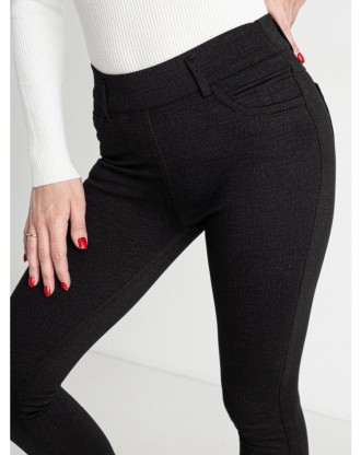 Джегинсы, джинсы с поясом на резинке зимние женские на флисе, есть большие разме. . фото 7