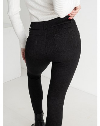 Джегинсы, джинсы с поясом на резинке зимние женские на флисе, есть большие разме. . фото 9