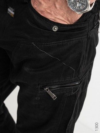 Брюки мужские брендовые коттоновые с накладными карманами "карго" MIGACH, Турция. . фото 6
