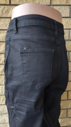 Зимние мужские джинсы на легком флисе стрейчевые LANLANIEE. Состав 75% полиэстер. . фото 10