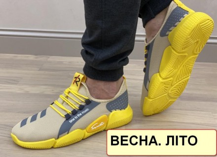 Кроссовки унисекс брендовые весенне-летние FASHION, верх текстиль , подошва-поли. . фото 5