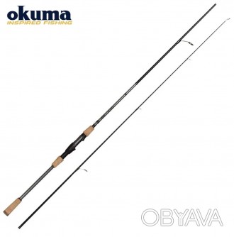 Спиннинг Okuma Alaris Spin 7'1" 213cm 5-22g 2sec (136310)
Okuma Alaris – серия н. . фото 1