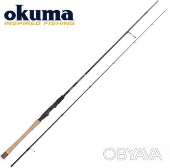 Спиннинг хищный Okuma Epixor 7'0" 210cm 3-18g 2sec (136740)
Okuma Epixor – широк. . фото 1