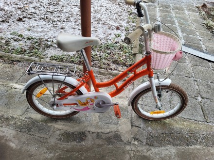 Дитячий велосипед ARDIS для дівчинки. Стан добрий, все працює. Сталева рама. Пов. . фото 10