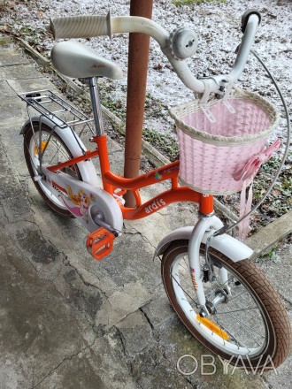 Дитячий велосипед ARDIS для дівчинки. Стан добрий, все працює. Сталева рама. Пов. . фото 1