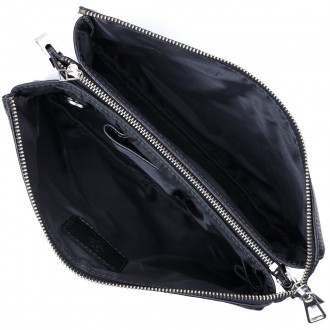 Жіночий чорний сумка- клатч на плече, через плече преміум якості.
Матеріал: м'як. . фото 7