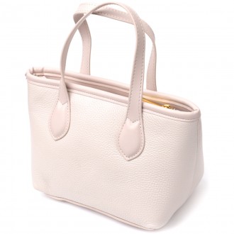 Жіноча елегантна маленька біла сумка пошет, сумочка з натуральної шкіри.
Не дивл. . фото 2