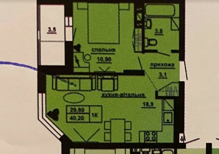 Продаж квартири у новому житловому комплексі на бульварі Пантелеймона Куліша. Кв. Аляска. фото 3
