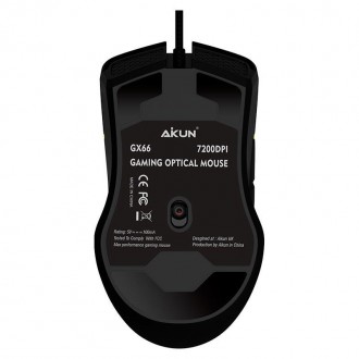 Aikun Optical Gaming Mouse Backlight GX66 |7200DPI|
ЕРГОНОМІЧНІСТЬ ДЛЯ ПОВНОГО К. . фото 8