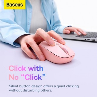 Baseus F01B – це зручна та проста в управлінні бездротова миша. Вказана мо. . фото 6