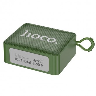 Портативна колонка Hoco Gold brick sports BT speaker bs51/BT5.1, TWS, USB/AUX/TF. . фото 7