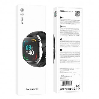 Smart Watch Hoco AMOLED Sport Y19 - це новітні смарт-годинник, що володіють широ. . фото 3