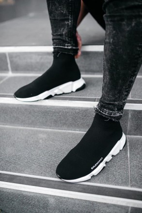 Кроссовки мужские черные Balenciaga Triple S (03340) 
Легендарная модель обуви Б. . фото 11