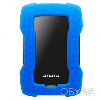 Зовнішній жорсткий диск HD330 компанії ADATA ємністю 1 ТБ забезпечує збереження . . фото 1