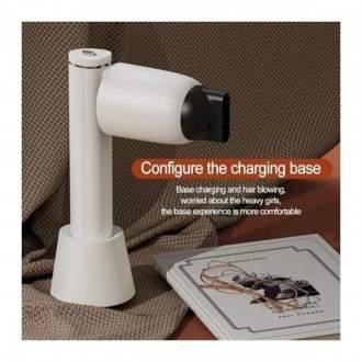 Rechargeable wireless hair dryer VVU CFJ-3 (36V) White — це сучасний портативний. . фото 4