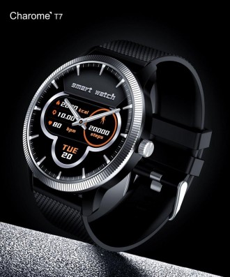 CHAROME T7 HD Call Smart Watch Black ─ унікальний та надійний смарт-годинник. Йо. . фото 8